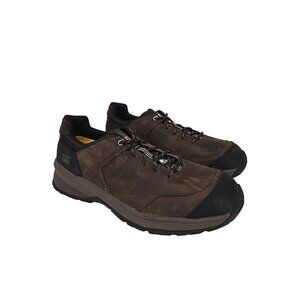 Caterpillar Men's Streamline 2.0 CTCP Leather Athletic Safety Shoe Brown 12W